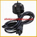 International US AU UK EURO 2PIN 3PIN AC Power Cords  3