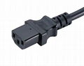 VDE Schuko Plug to IEC C13 Power Cords 3