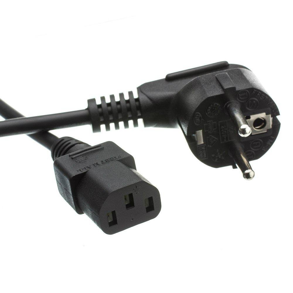 VDE Schuko Plug to IEC C13 Power Cords 4