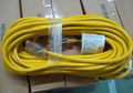 UL/CUL Outdoor Extension Cords Transparent With Led Indicator Light Yellow 1