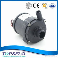 Silent hot water mattress pump