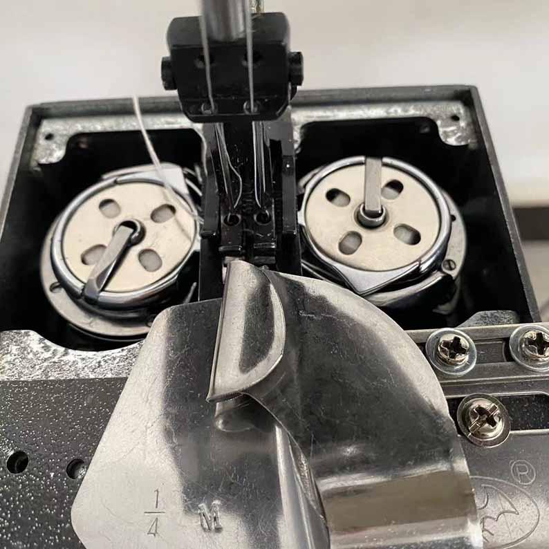奥玲屈臂电脑高车 RN-QB2ZD2 双针曲臂缝纫机 工业缝纫设备 4