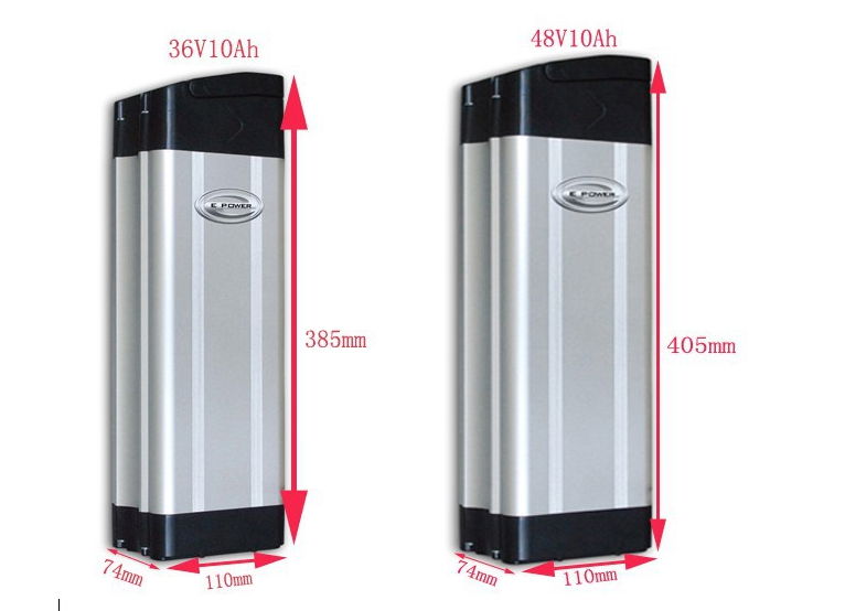 48V 10Ah e bike battery pack carrier type Sumsang or Panasonic cell