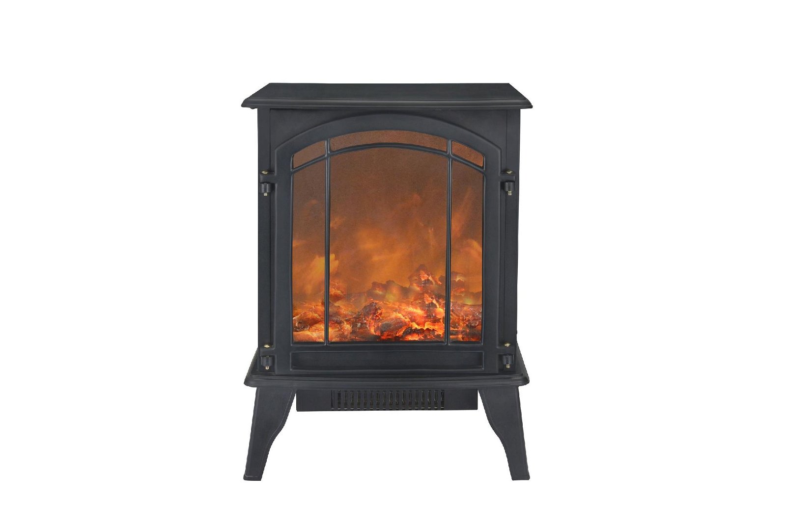 free stand electric fireplace