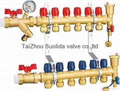 brass manifolds with cut-off adjustment SKOV