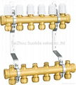 brass water intelligent manifolds for underfloor heating 4