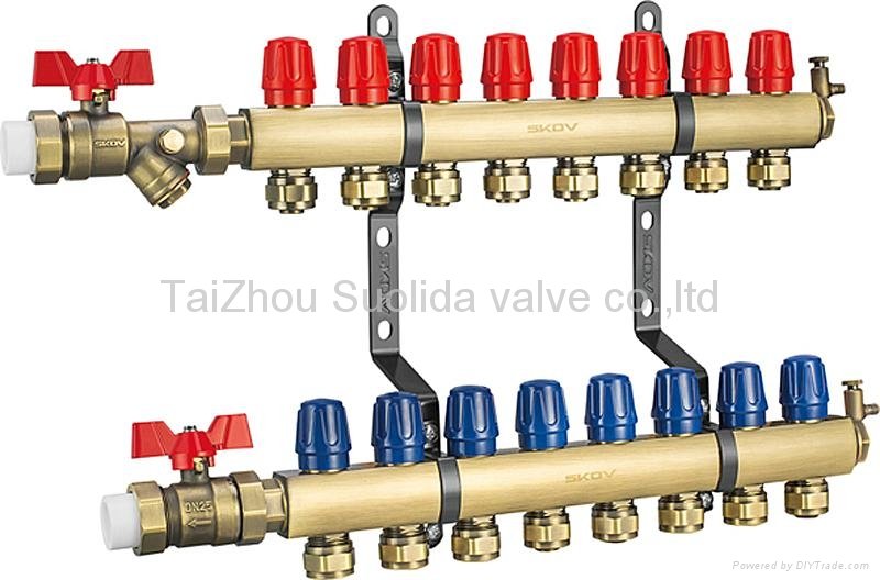 Brass filter ball valve with union 1"*25PP-R  4