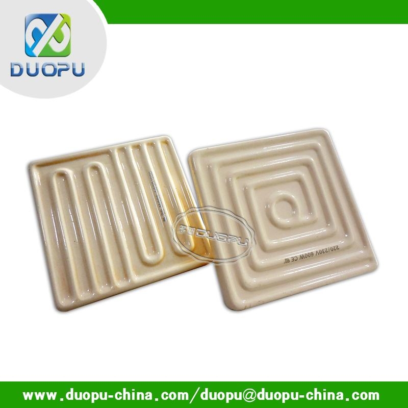 Ceramic Panel Heaters for IR Heating DUOPU (China Manufacturer