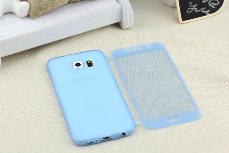 Touch flip tpu cover for Samsung S6 case skin protector  2