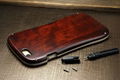 Aluminum metal bumper with wood back plate cover for iPhone 6  1