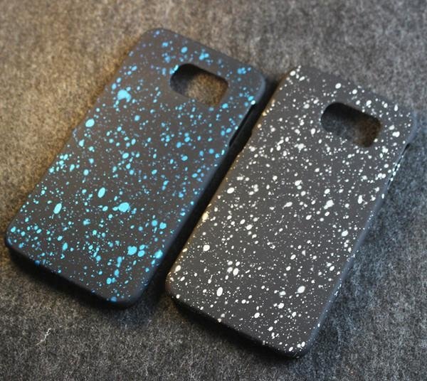 Starry Sky Mobile Phone Cover Case For Samsung Galaxy S6 Hard Plastic Material 
