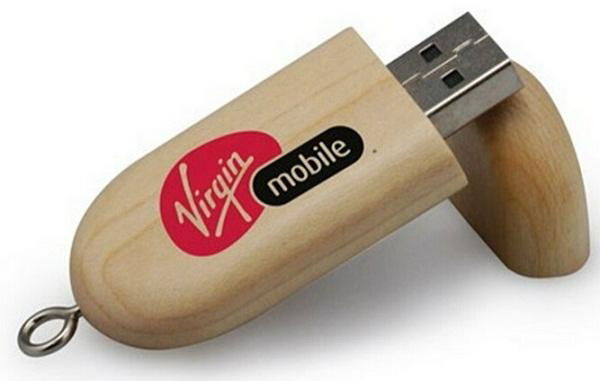 Wood Bamboo Pen Drive 3