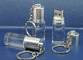 column usb flash drive in acrylic  2