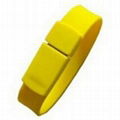 Bracelet memory stick in PVC 