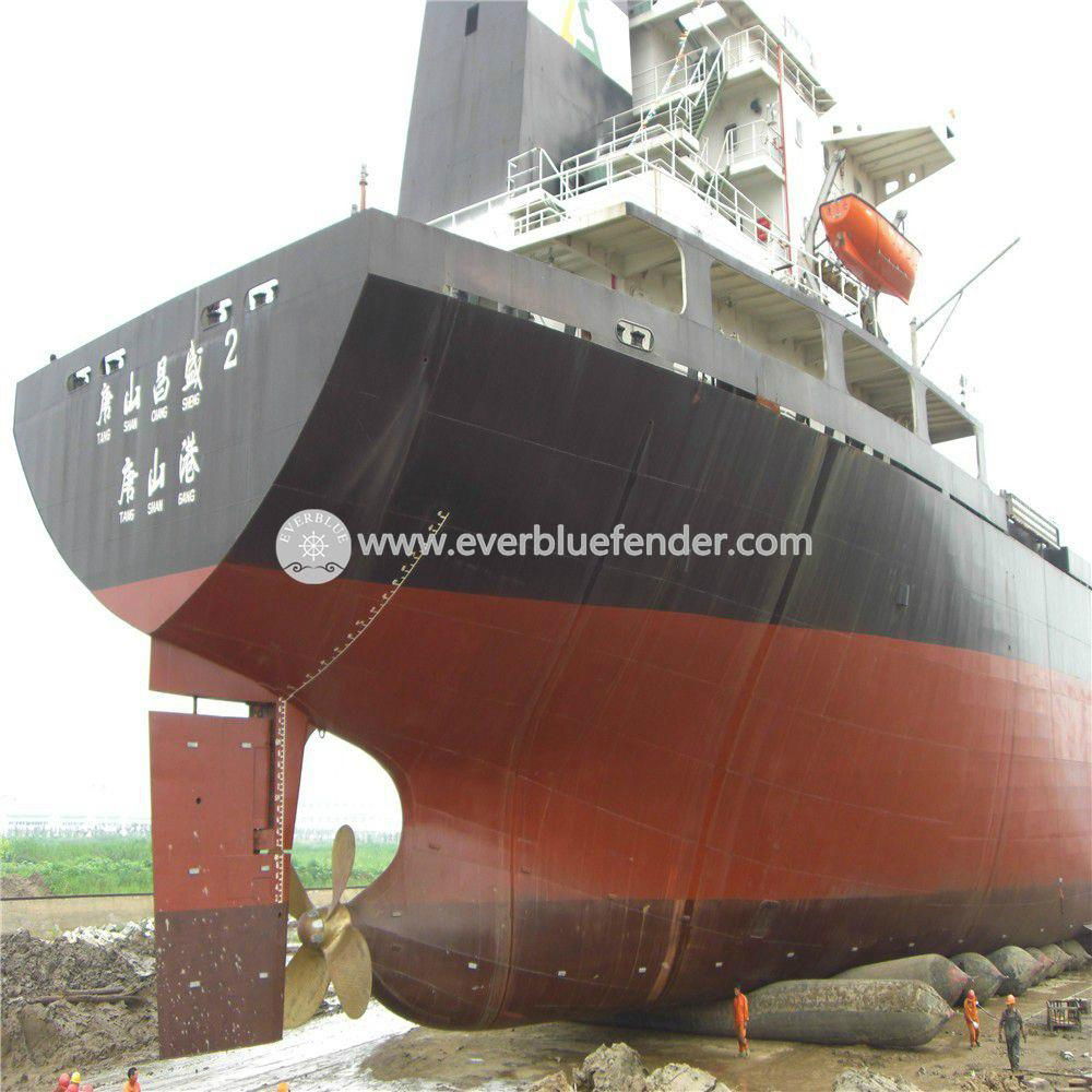 China Everblue inflatable rubber balloon for ship launching 3