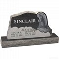Granite hand carved angel tombstone and monument 4