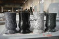 Granite cemetery funeral vases 3