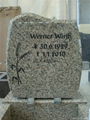 Germany style granite headstone for grave cemetery 2