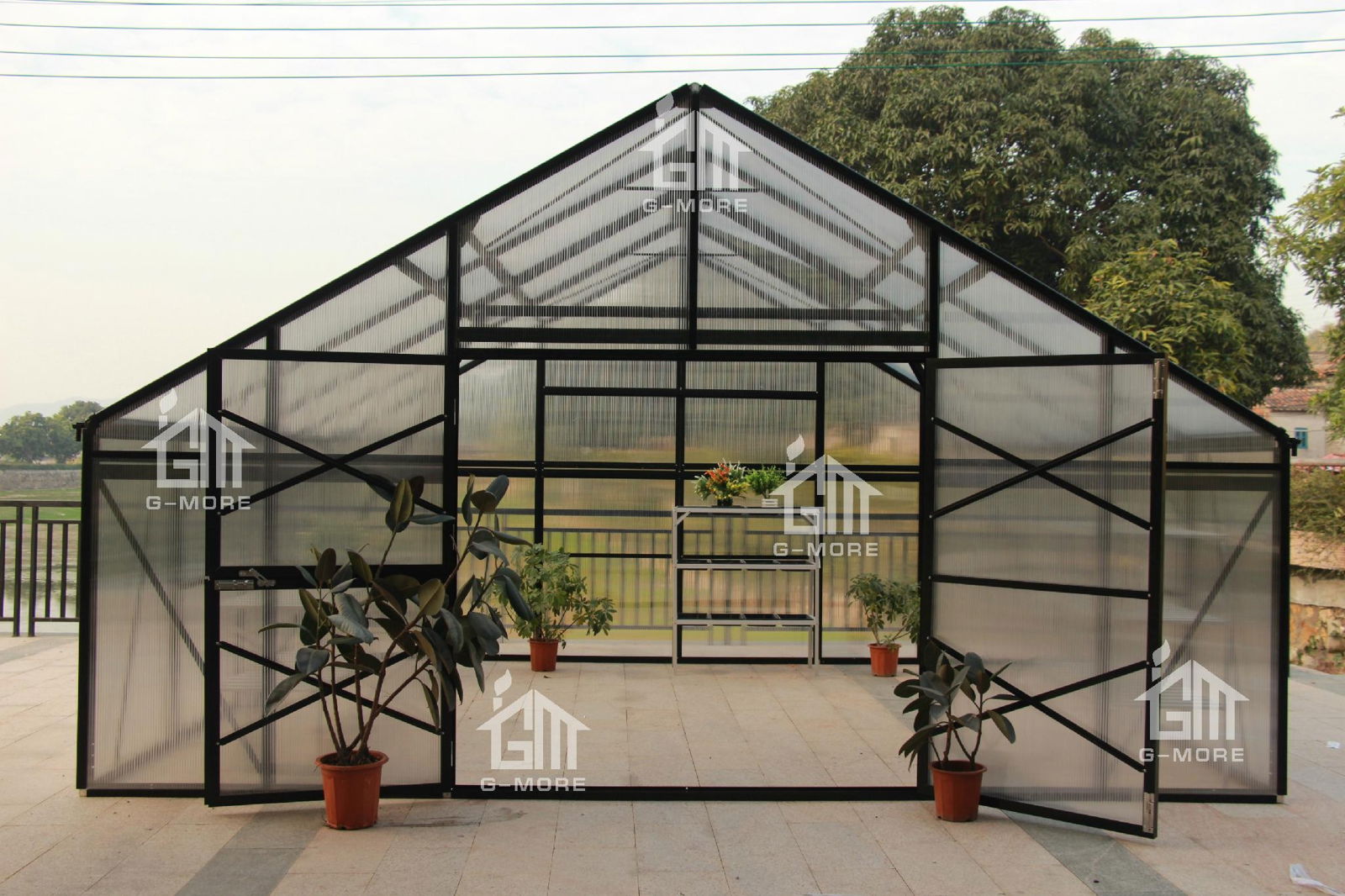 2015 New Free Shipping 5M Width Hobby Greenhouse  2