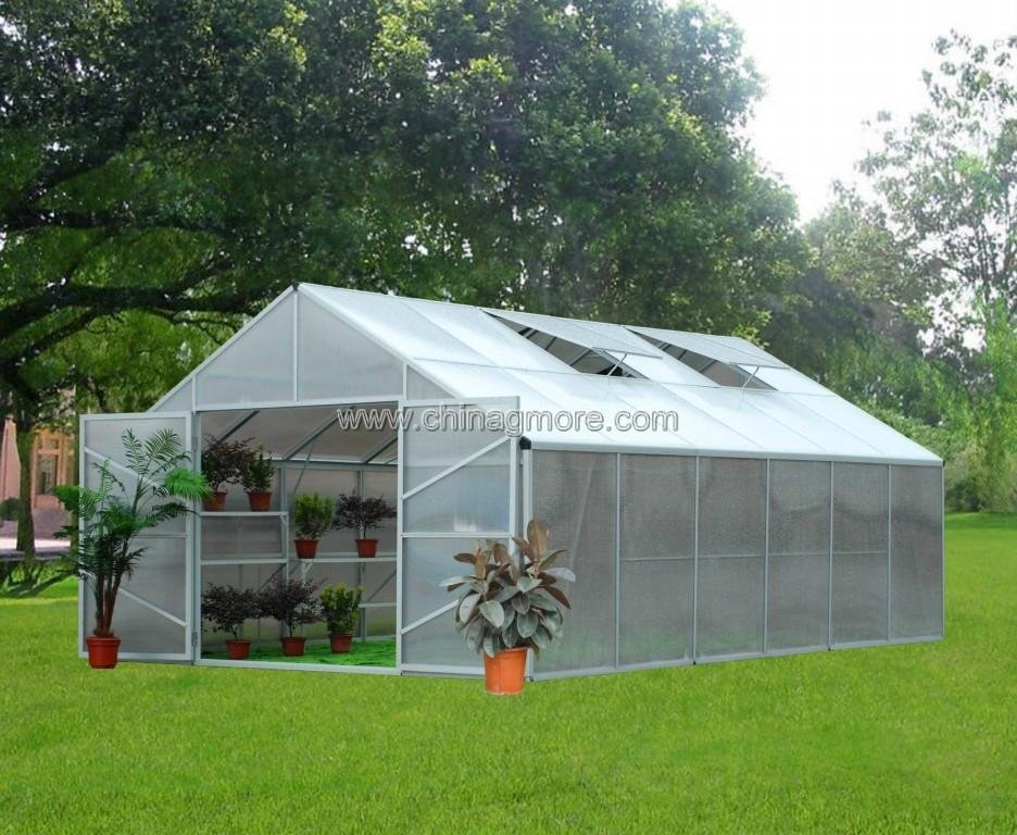 2015 New Free shipping Hobby 4M Width Greenhouse - Titan series