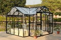 2015 Free shipping T Shape Hobby Greenhouse Orangery Series -10 Years Warranty 1