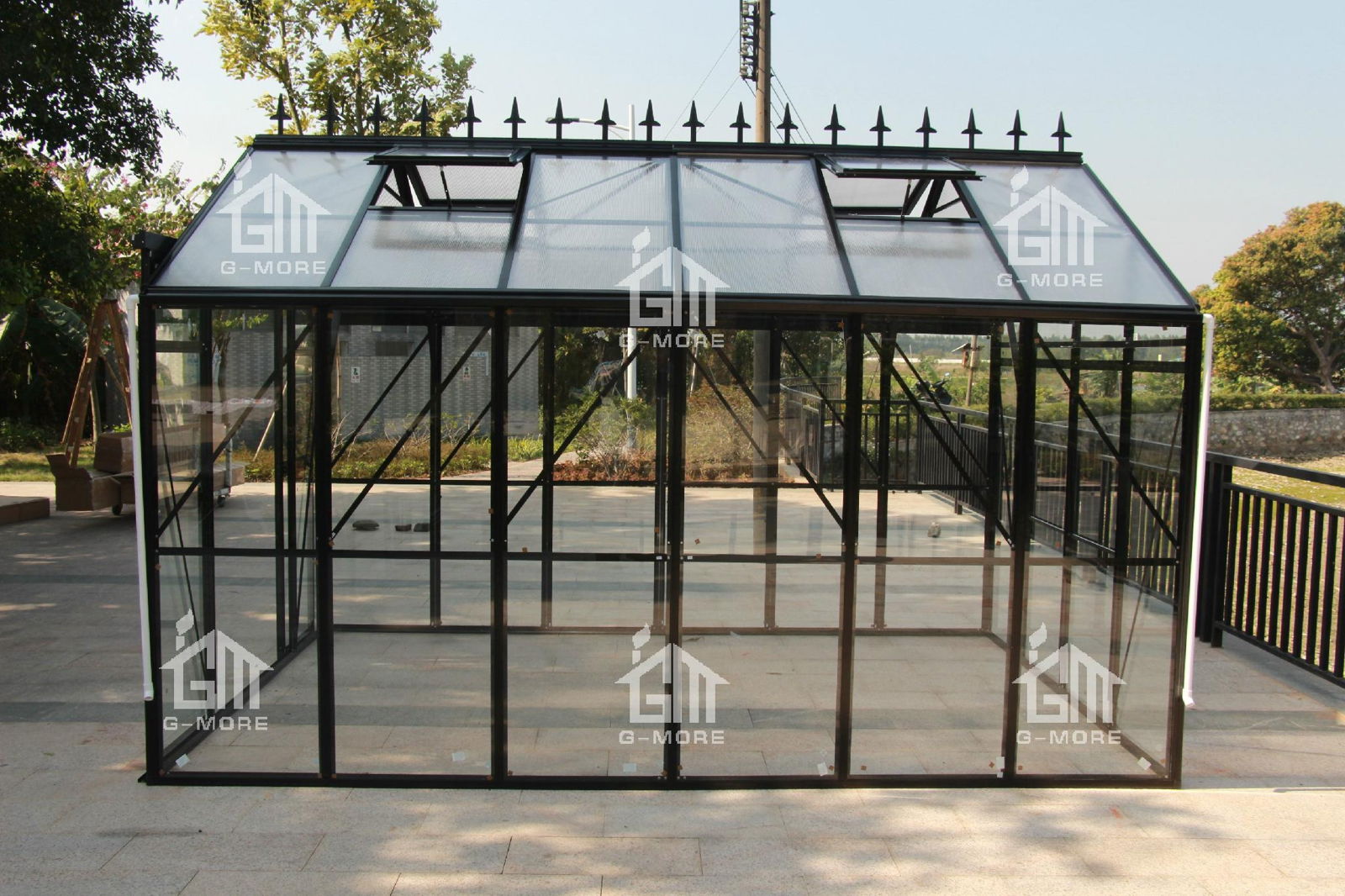 2015 New Free shipping Glass Greenhouse - Hot Sale - 15 Years warranty 2