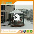 2016 Latest Design Hexagon Aluminum Glasshouse 1