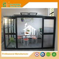 2016 Latest Design Wall Lean-to Garden Glasshouse 3