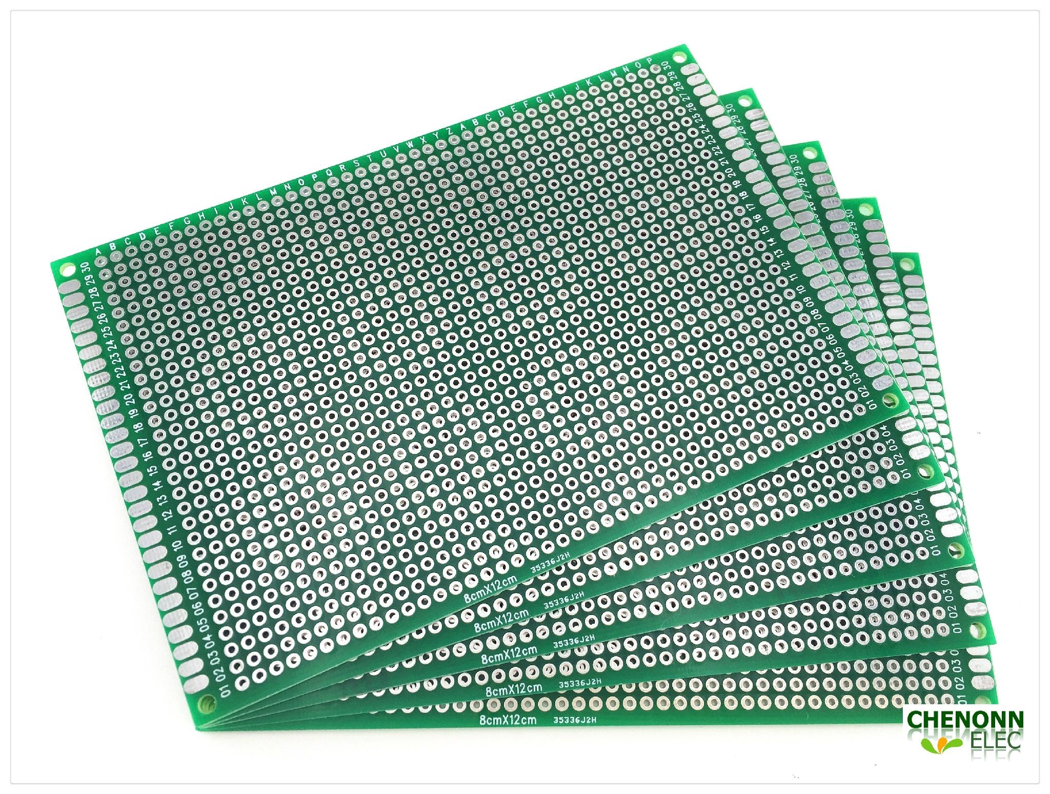 Universal PCB Bread board DIY board 8*12cm 5pcs/lot 5