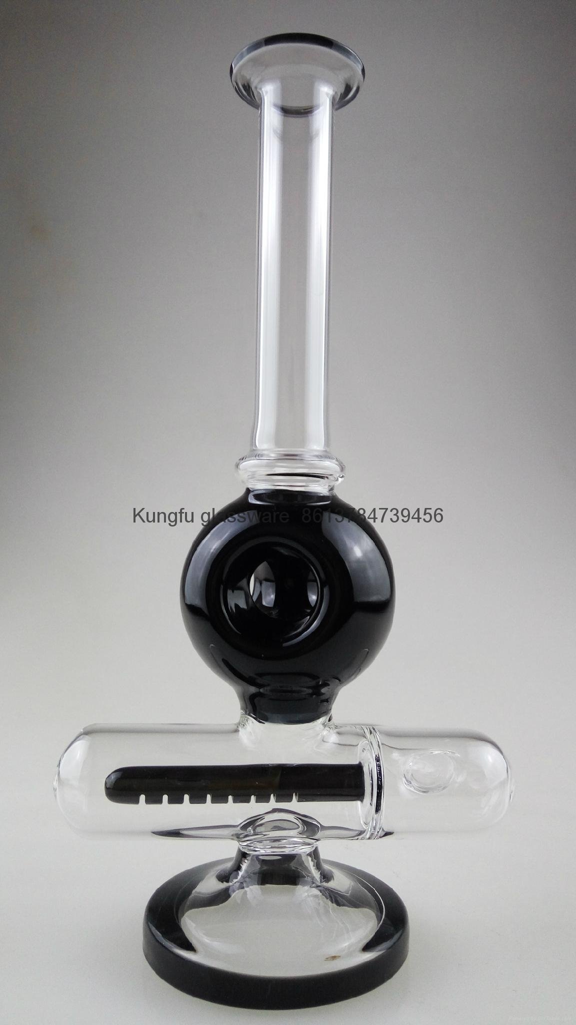 mini borosillicate glass bong water pipe smoking pipe