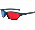 Red Blue Red Cyan 3D Glasses Matte Finish