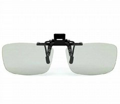 Flip Over Polarized 3D Glasses Cinema Theater 3D Glasses
