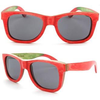 100% Handmade Unisex Skateboard Wooden Sunglasses with Coated Coloful Polarized 