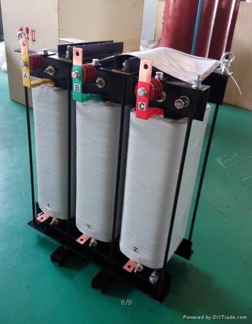 Low voltage three phase reactor for load bank 4