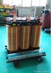 3 phase dry type transformer for phase shifting rectifier system