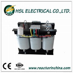 SG 3 phase dry type transformer 480v to 380v 60hz with IP20 enclosure