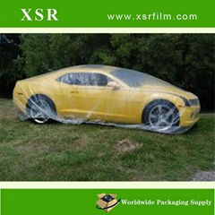 PE plastic car body cover