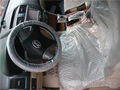 LDPE white disposable steering wheel cover with elastic ribbon 5