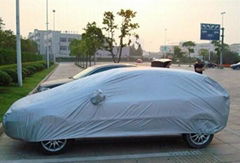 Silver PEVA durable car cover  