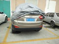 Silver PEVA durable car cover   3