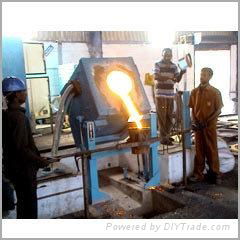 Vertical High Efficiency Energy-saving IF induction heating furance 2