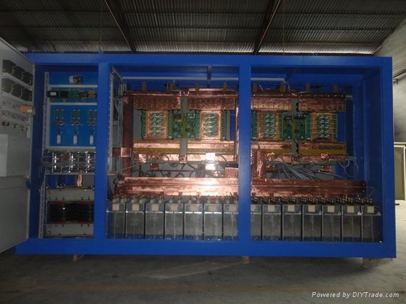 Vertical High Efficiency Energy-saving IF induction heating furance