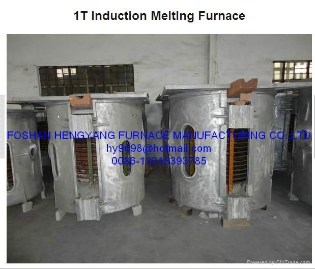 1T Medium Frequency Induction SMelting Furnace