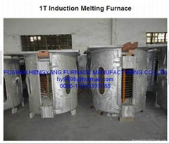 1T Medium Frequency Induction SMelting Furnace