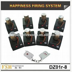 8 channels fountains fireworks firing system, special effect for cold fireworks