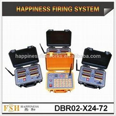 500 M wireless control 72 cues fireworks system