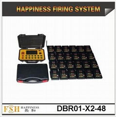 48 cues Sequential and Salvo Fire Remote Control Fireworks Firing System