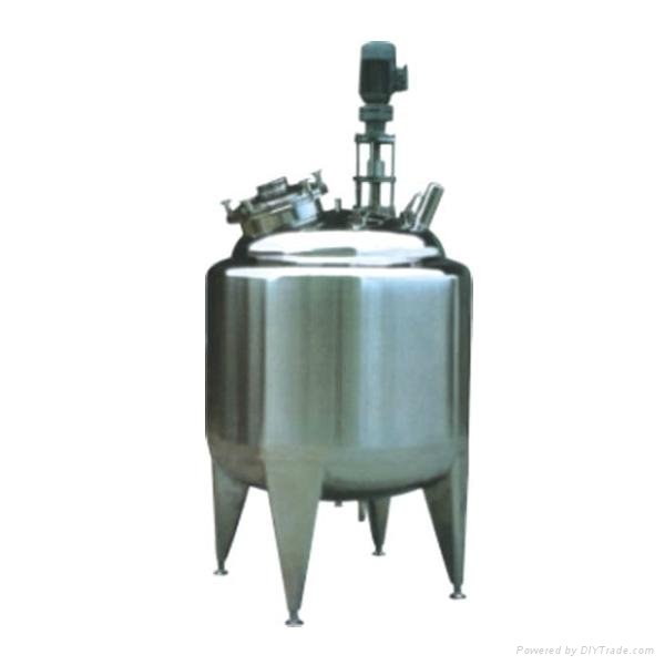 stainless steel mixing tank with agitator 
