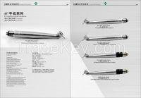 45 degree LED surgical handpiece