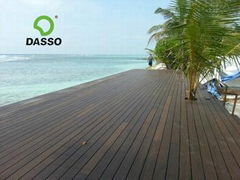 Outdoor bamboo decking